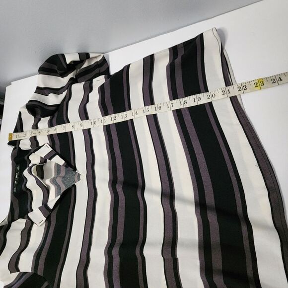 ZARA Ladies womens striped blouse top Size XS - Picture 3 of 6